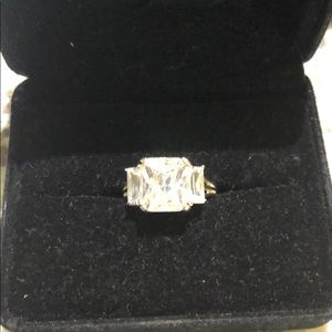 Cz Radiant Cut Ring